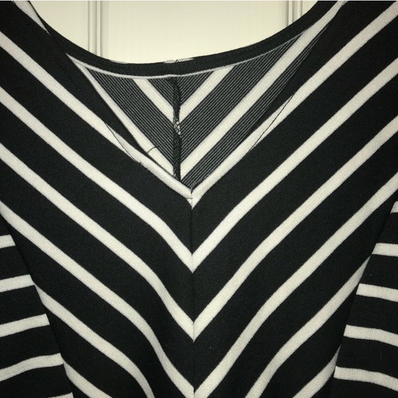 Bethany Mota black and white striped sundress - Picture 4 of 5